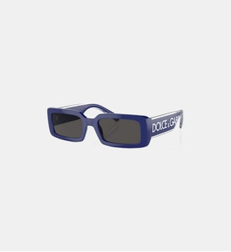 Lunettes de soleil Rectangulaire DG6187 - Dolce & Gabbana - Gris foncé