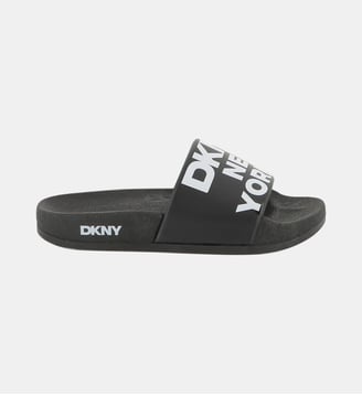 Claquettes imprimées - DKNY - Black