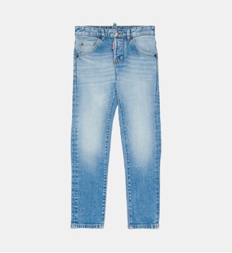 Jean slim fit - Cool Guy - Dsquared2 - Denim bleu