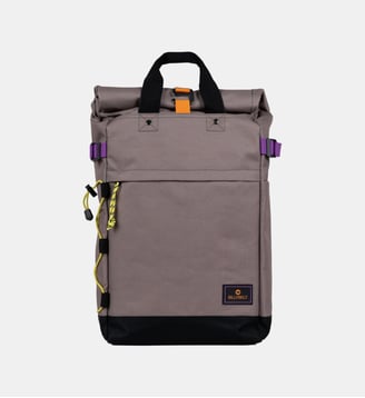 Sac à dos roll-top en polyester recyclé - Billybelt - Taupe