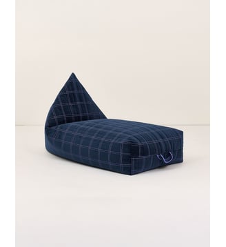 Pouf long - taille enfant - Oasis Eco-velours Nobodinoz
