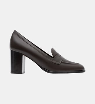Vittore - Mocassins En Cuir Lisse Expresso - Parallèle - Expresso