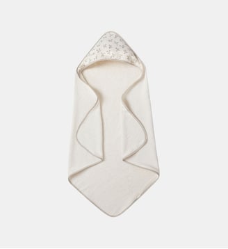 Cape de bain - Babyshower - Écru