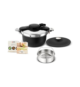Autocuiseur cocotte 3 en 1 TEMPO 6L noir - Seb - Coloris unique