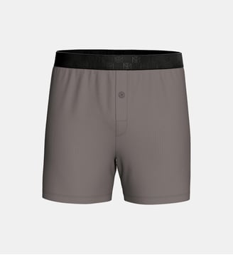 Boxershort avec bouton en Lyocell - Impetus - Gris