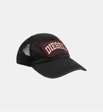 Casquette de baseball avec résille - Diesel - Noir