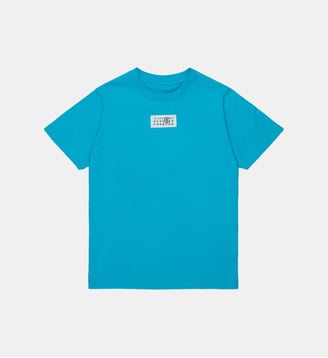 T-shirt col ras du cou avec logo MM6 Maison Margiela