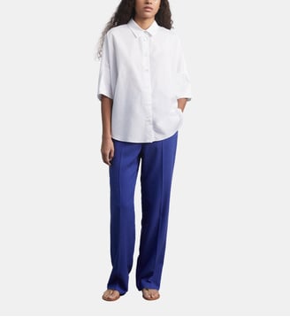 chemise en coton oversize - nara - Gerard Darel - Blanc