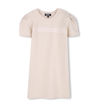 Robe à manches courtes - DKNY - Argile