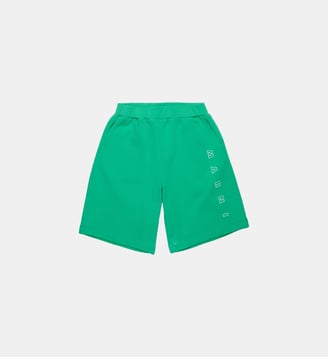 Marni Outline short polaire de marque - Marni - Vert pastel