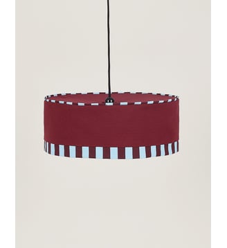 Abat-jour pour suspension diam. 50cm Paul - Nobodinoz - Burnt red