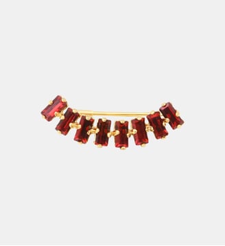 Bague d'oreille palace scarlet - Caroline Najman - Rouge