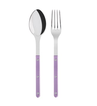 Couverts de service, - Sabre - Lilas