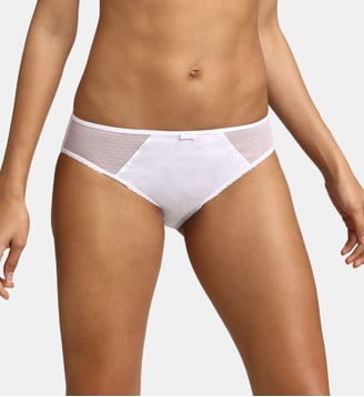 Slip Generous Coton Bio - Dim - Blanc