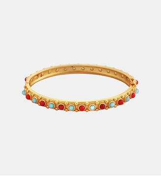 Bracelet jonc ISPA - Hipanema - Bleu turquoise