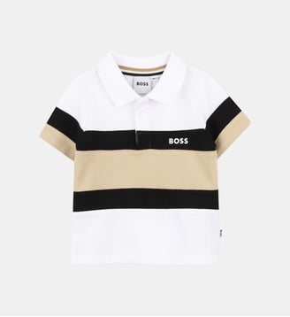 Polo manches courtes - BOSS Kidswear - Blanc