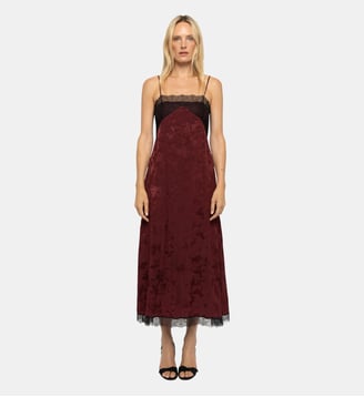 Robe Ridar 100% Soie - Zadig&Voltaire - Rouge cherry