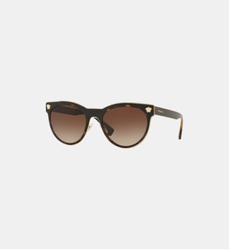 Lunettes de soleil phantos VE2198 - Versace - Havane