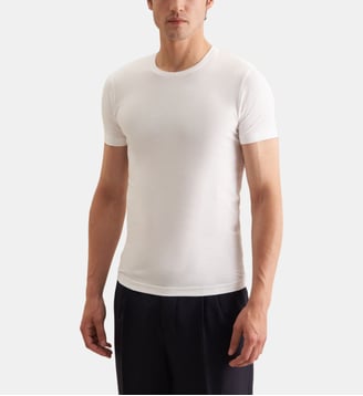 T-shirt 1/2 Regular - Seidensticker - Blanc