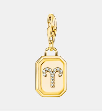 Breloque Charm signe du zodiaque Bélier dorée Thomas Sabo