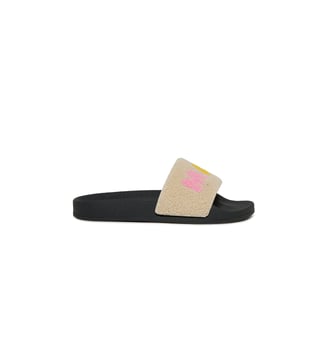 Mules slides avec logo Marni
