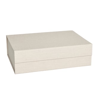 Boîte de rangement en carton  Living - OYOY - Marron