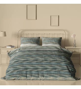 Housse de couette satin de coton - Garnier Thiebaut - Écume