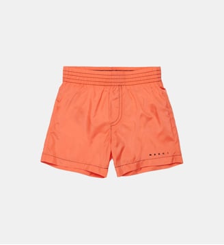 Boxer de bain avec logo - Marni - Orange