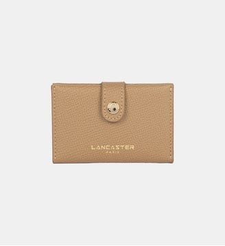 Porte-cartes Sierra PM en cuir - Lancaster - Sable
