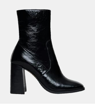 Bottines à talons Vidal en cuir - Jonak - Noir
