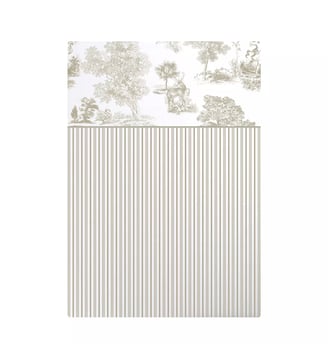 Drap plat percale de coton - Garnier Thiebaut - Naturel