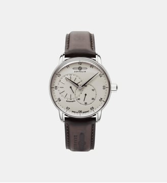 Montre automatique Captain's line Beige Z-8662-5 - Zeppelin - Argenté