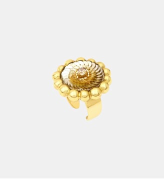 Bague ronde   - Angèle - Satellite - Doré