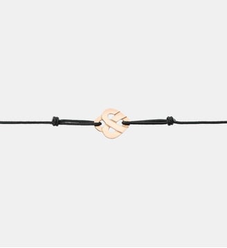 Bracelet Cœur Entrelacé - Poiray - Or rose