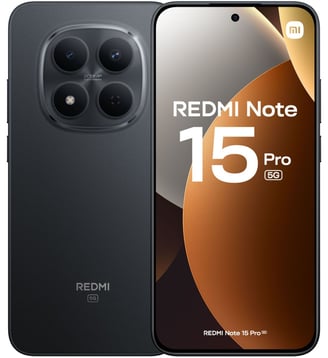 Smartphone Redmi Note 15 Pro Noir 512Go 5G Xiaomi