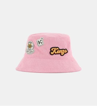 Bob en velours - Kenzo Kids - Rose tendre