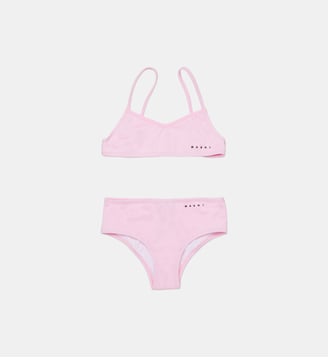 Bikini avec logo - Marni - Rose