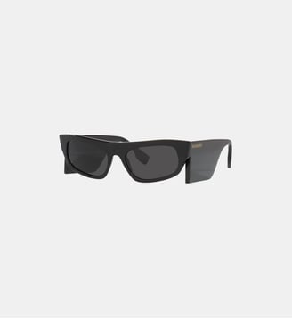 Lunettes de soleil Irrégulier BE4385 Palmer - Burberry - Noir