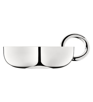 Coupelle en métal argenté 12 cm - VERTIGO - Christofle - Argent