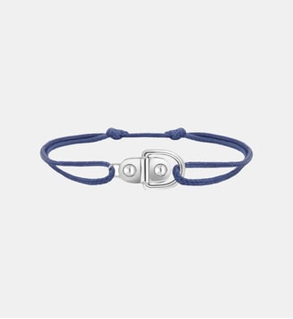 Bracelet Cordon Rivet - Argent - Statement - Argent