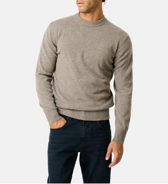 Tricot Island Stewart - Rodd & Gunn - Taupe