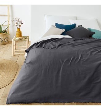 Dessus de lit coton natté La Redoute Interieurs