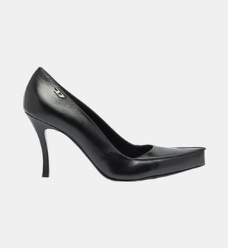 D-Lucette-Escarpins en cuir - Diesel - Noir