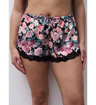 Short en dentelle - Chantelle Pulp - Dark bouquet