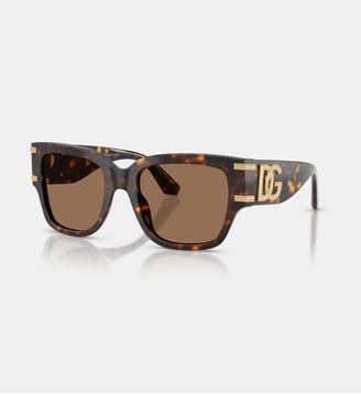 Lunettes de soleil Carré DG4563 - Dolce & Gabbana - Havane