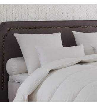 Oreiller Alaska 40% Duvet - MEDIUM - Drouault - Blanc