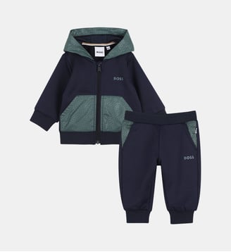 Ensemble de jogging - BOSS Kidswear - Bleu cargo