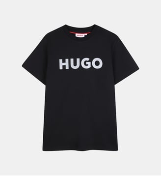 Tee-shirt manches courtes - Hugo Kids - Black