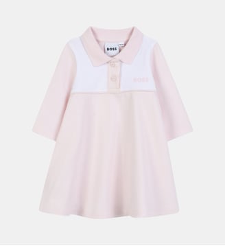 Robe à manches longues - BOSS Kidswear - Rose