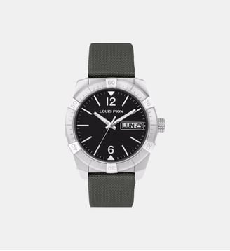 Montre Vasco Noir XC40112XN\10 - Louis Pion - Argenté